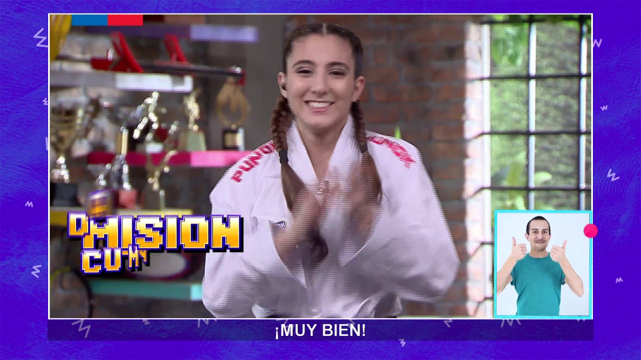 La chilena Valentina Toro promociona el Karate en televisión
