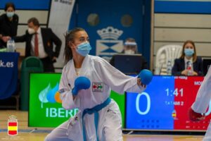 Plata para Alba Pinilla en la Liga Nacional de karate