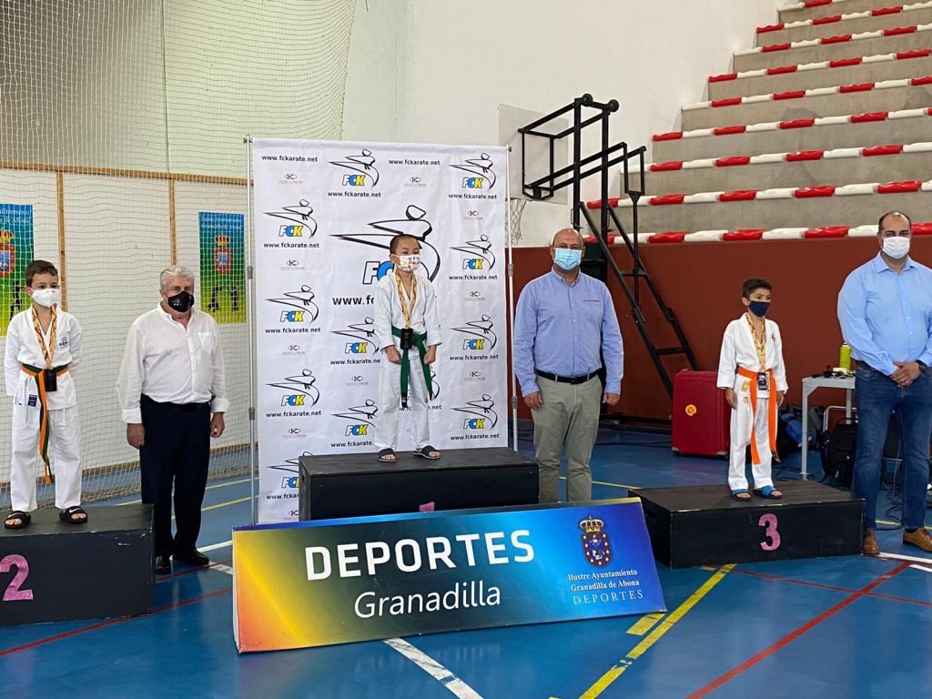 El campeonato de Canarias de katas congregó a alrededor de 150 deportistas en Granadilla de Abona