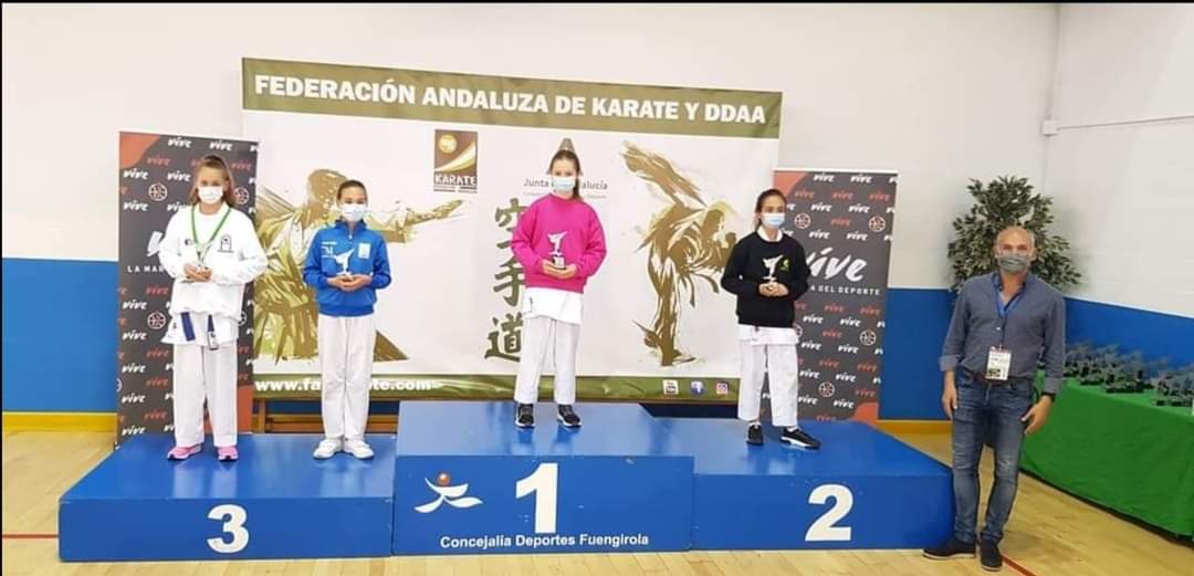 La guadalcaceña Lola Castro medalla de bronce en el Campeonato de Andalucía Infantil de Kárate