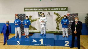 El Shotokan Villoslada se trae tres oros y un bronce del Andaluz infantil de karate