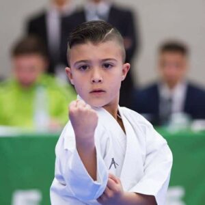 David Gómez campeón de España en la Liga Nacional de Karate