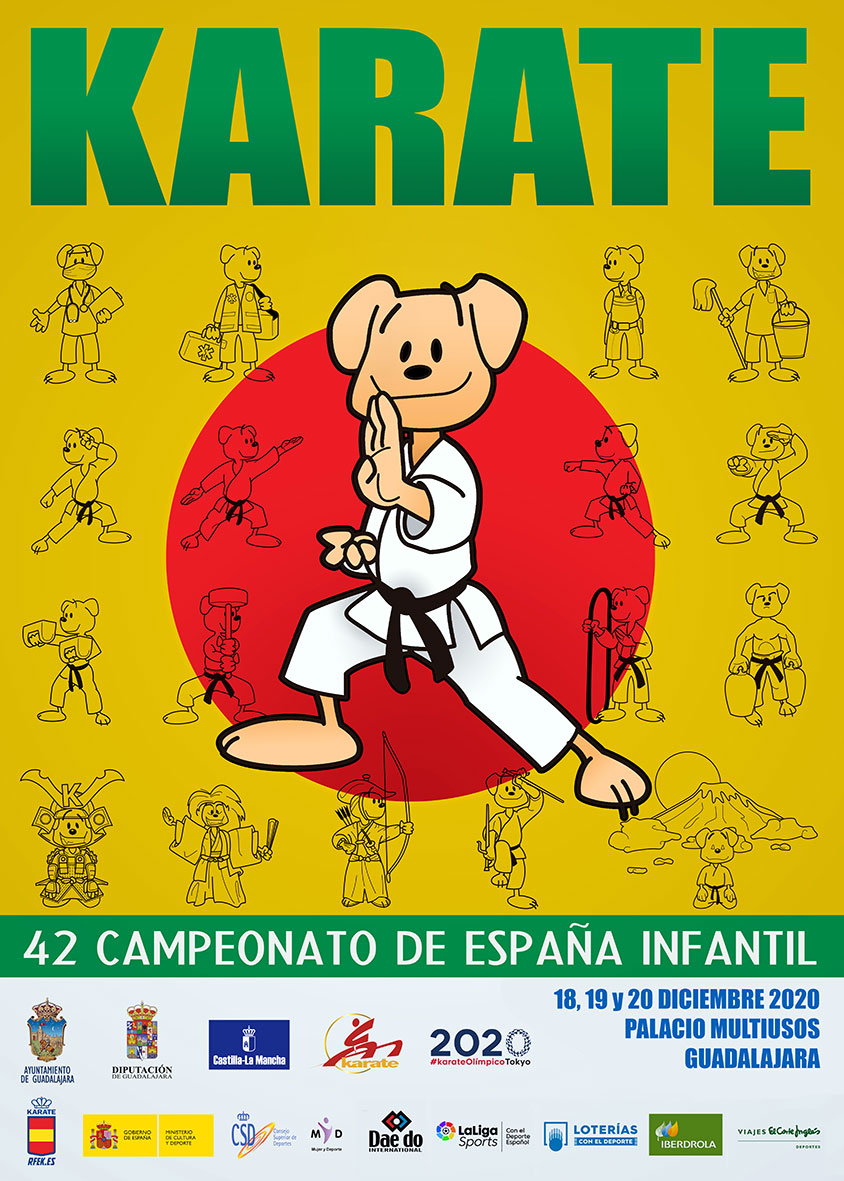 La Federación de Karate finalizará el año en Guadalajara, con la competición por federaciones