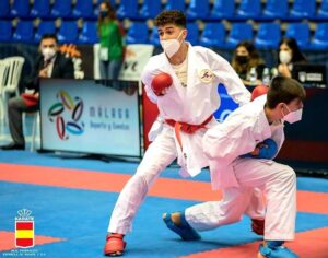 Rubén Molina gana la medalla de plata en el campeonato de España de Karate