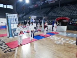 Siete medallas para los salmantinos en el Campeonato Regional de Karate