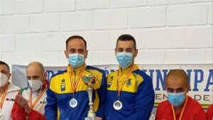 José Antonio Magadán y Alejandro Gil, oro en el Nacional de katas