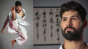 Así es como el cubano Ariel Torres pasó de niño karateca en Hialeah a atleta olímpico en Tokio