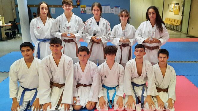 Cuatro medallas para el Club Dakentai en el Campeonato de Andalucía