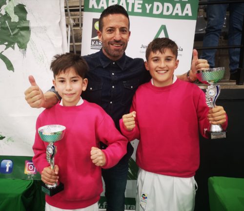 La EDM Kanku sube al podio en el Campeonato de Kárate de Andalucía para recoger 12 medallas