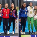 Las karatecas utreranas Lola Matos y Marta Clavijo, medallistas en el campeonato de España