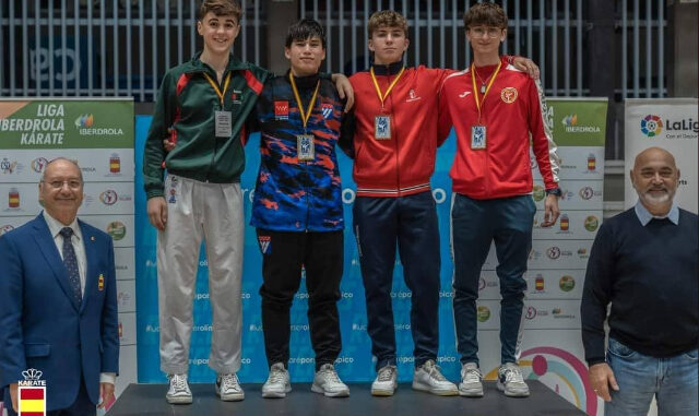 Hiro Monzino queda medalla de bronce en el campeonato de España de kárate