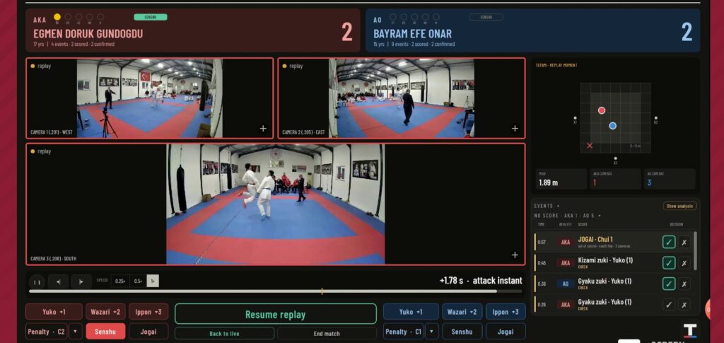 La WKF pondrá a prueba la tecnología de IA para seguir mejorando el arbitraje en kárate